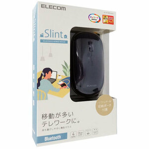 ELECOM エレコム Bluetooth4.2対応 BlueLEDマウス M-TM10BBBU ブルー [管理:1000015440]