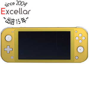 【中古】任天堂 Nintendo Switch Lite(ニンテンドースイッチ ライト) HDH-S-YAZAA イエロー 本体いたみ 元箱あり [管理:1350009224]