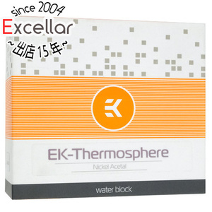 【新品訳あり(箱きず・やぶれ)】 EK Water Blocks ウォーターブロック EK-Thermosphere Acetal+Nickel [管理:1000027557]