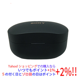 【中古】SONY ステレオヘッドセット WF-1000XM4用充電ケース ブラック ケースのみ [管理:1150022971]