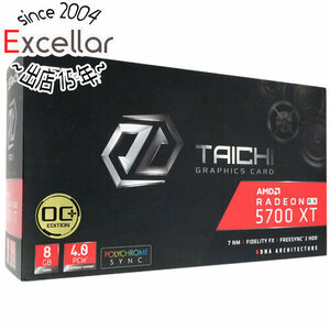 【中古】ASRock製グラボ Radeon RX 5700 XT Taichi X 8G OC+ PCIExp 8GB 元箱あり [管理:1050022891]