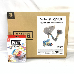 【中古】Switch）Nintendo Labo Toy-Con 04: VR Kit ちょびっと版追加Toy-Con カメラ&ゾウ[240091346032]