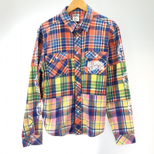 【中古】BILLIONAIRE BOYS CLUB チェックシャツ サイズL[240091343343]