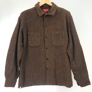 【中古】Supreme 22aw Brushed Flannel Twill Shirt L[240091346890]