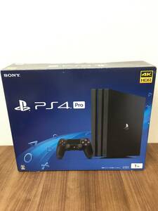 【新品同様～極美品】　PlayStation4 PRO ジェットブラック 1TB CUH-7000A B01　動作確認済み　　