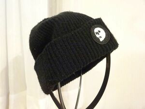⊿ メンズ・ボーイズ ⊿ 編み込みニット帽　スタイルハット 黒色帽子　サイズ５６cm〜５９cm　キャップ　帽子　