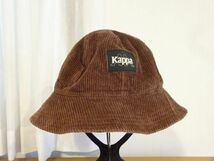 ￥ 1967 Kappa ¥ レディース・メンズ　バケットハット リバーシブルキャップ　サイズ５７・５cm　キャップ　帽子_画像2