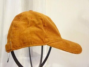 ◯ G.U. ◯ レディース・ガールズ　橙色　スタイルハット サイズ５７cm〜５９cm　キャップ　帽子　ジーユー コットン帽