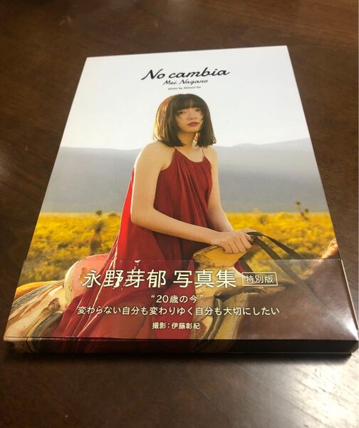 No cambia 永野芽郁 特別版 伊藤彰紀/撮影