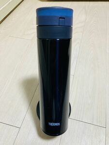 THERMOS サーモス 水筒 真空断熱ケータイマグ　ブラック　450ml JNS-450