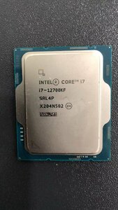 CPU インテル Intel Core I7-12700KF プロセッサー 中古 動作未確認 ジャンク品 -9698