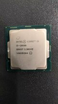 CPU インテルIntel Core I5-10600 プロセッサー 中古 動作未確認 ジャンク品 -9695_画像1