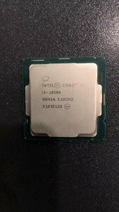 CPU インテルIntel Core I5-10500 プロセッサー 中古 動作未確認 ジャンク品 -9745