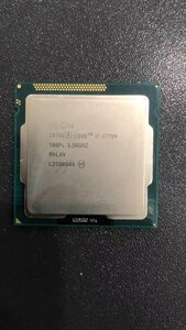 CPU インテル Intel Core I7-3770K プロセッサー 中古 動作未確認 ジャンク品 -9761