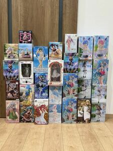 未開封品28個 美少女フィギュア 初音ミク ぼっち ナナチ 推しの子 うる星やつら 化物語 五等分の花嫁 ウマ娘他 まとめ大量セット 一番くじ