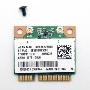 無線LANカード　Bluetooth4.0　VAIO　SVE15127CJW　SVE151B11N　動作品