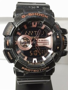 ［稼働品］CASIO　カシオ G-SHOCK　GA-400GB 腕時計 アナデジ 