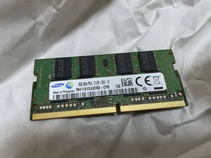 SAMSUNG メモリ 8GB 2Rx8 PC4-2133P M471A1G43DB0-CPB SODIMM DDR4-2133P PC4-17000 中古