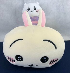 ★中古品★ぬいぐるみ 2点セット ちいかわ だららんBIGヌイグルミ うさぎ 浴衣姿ちいかわ