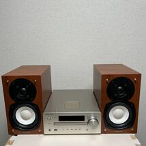 2021年製 展示品 ケンウッド KENWOOD ミニコンポ ゴールド K-515-N [Bluetooth対応 /ハイレゾ対応 /ワイドFM対応]_画像2