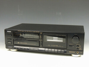 【TO】TEAC ティアック AD-400 一体型 CD カセットプレーヤー 通電確認済み 現状品 中古 CDデッキ カセットデッキ