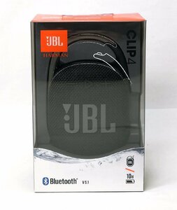 新品未開封 JBL ポータブルスピーカー CLIP4 BLK 防水・防塵 Bluetooth クリップ4 ブラック