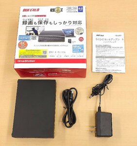 新品同様 ハードディスク バッファロー HD-NRLD4.0U3-BA USB3.1/USB3.0/USB2.0 外付けHDD PC用＆TV録画用 静音＆防振＆放熱設計 日本製 4TB