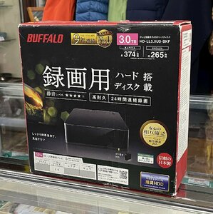 訳あり超美品 BUFFALO 3TB 外付けHDD HD-LL3.0U3-BKF バッファロー ハードディスク