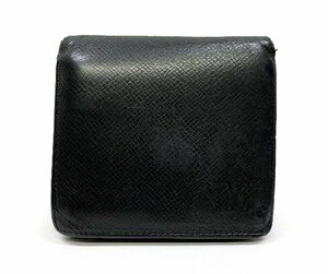 LOUIS VUITTON タイガ ポルトビエ 3カルトクレディ M30452 アルドワーズ 2002年製 二つ折り財布 ショートウォレット ルイヴィトン ブラック