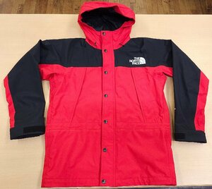 美品 THE NORTH FACE ノースフェイス マウンテンライトジャケット レッドxブラック Ｓサイズ Mountain Light Jacket NP11834