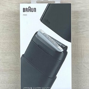 新品 BRAUN MINI M-1000 Type5603 電気シェーバー 2枚刃 水洗い可 急速充電機能付 モバイルシェーバー ブラウン ミニの画像1