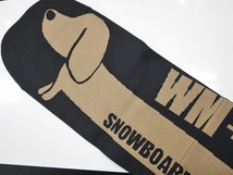 【新品】ebs WM KNIT COVER TECH - BLACK/BEIGE - SMサイズ eb's製 犬 ダックス ニットカバー ソールカバー スノーボード_画像2