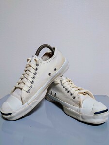 最終値下げ　ヴィンテージ　vintage コンバースCONVERSE　ジャックパーセル　usa サイズ表記7 1980s 80年代　シューレース新品