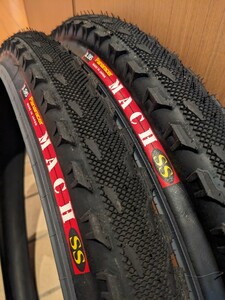 2本　Panaracer MACH SS　26×1.95　セミスリックタイヤ　日本製　MTB　ツーリング