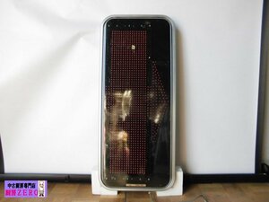 中古厨房 業務用 エムケー精工 SS-ZY11WD-O 電光看板 W430×D110×H1000mm ストアサイン 電飾看板 リモコン付 現状 店舗