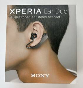 ★SONY/ソニー Xperia Ear Duo ワイヤレスオープンイヤーステレオヘッドセット XEA20 ブラック★中古★送料無料 