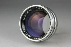 動作確認済み NIKKOR S.C 5cm F1.4 Sマウント NIPPON KOGAKU 日本光学 Nikon ニコン #356