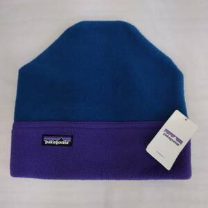 【1円】新品　patagonia(パタゴニア)　ニット帽　Synch Alpine Hat　シンチラアルパインハット　Blue　ブルー　S