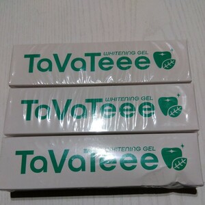 新品　未使用　TaVaTeee タバティー　歯磨きジェル　40g　×　3箱