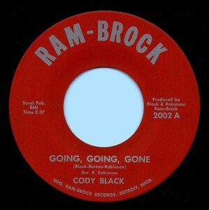 Cody Black / Going, Going, Gone ♪ End Up Lovin (Ram-Brock)