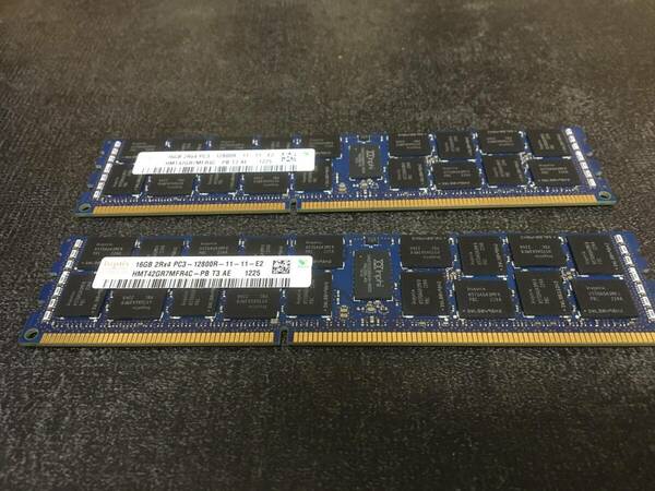 Hynix 16Gb ×２　PC3 12800R