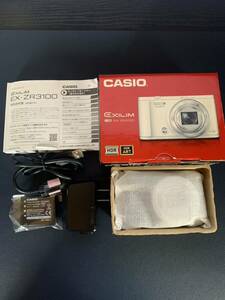 美品 CASIO EXILIM EX-ZR3100 BK コンパクト デジカメ Bluetooth Wi-Fi カシオ デジタルカメラ