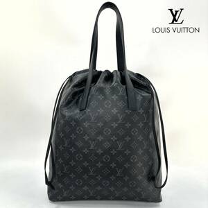 1円【新品未使用】ルイヴィトン バッグ メンズ モノグラム・エクリプス カバ・ライト トートバッグ M44228 Louis Vuitton 黒　ブラック 