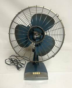 【Y544】FUJI SILENT FAN/富士電機/扇風機/３枚羽/TYPE FKS 3061/30cm/昭和レトロ/インテリア/当時物/現状品/動作確認済 