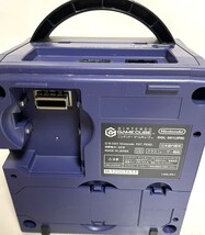 【Y604】Nintendo/任天堂/GAMECUBE/ゲームキューブ/本体/DOL-001/コントローラー1点/コード無し/ゲーム機/動作確認済_画像5