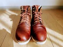 visvim VIRGIL BOOTS KNGR FOLK DK.BROWN size=8 KOFU I.C.T.BANDANA KOFU I.C.T. SIX-FIVE BLACK ELK_画像2