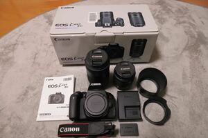 【良品】Canon EOS kiss X9i EF-S18-55mm/EF-S55-250mm ダブルズームキット　