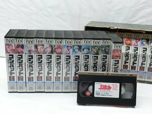 e599#VHS combat video [VIC MORROW & RICK JASON "COMBAT" IN COLOR] 12 volume set VTR