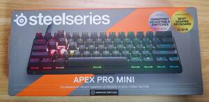 ■【美品】SteelSeries Apex Pro Mini JP 有線 64825 日本語配列 ラピッドトリガー対応■