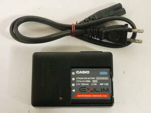 60127-6 original CASIO BC130L battery charger + NP-130 EXILIM battery Casio Exilim 